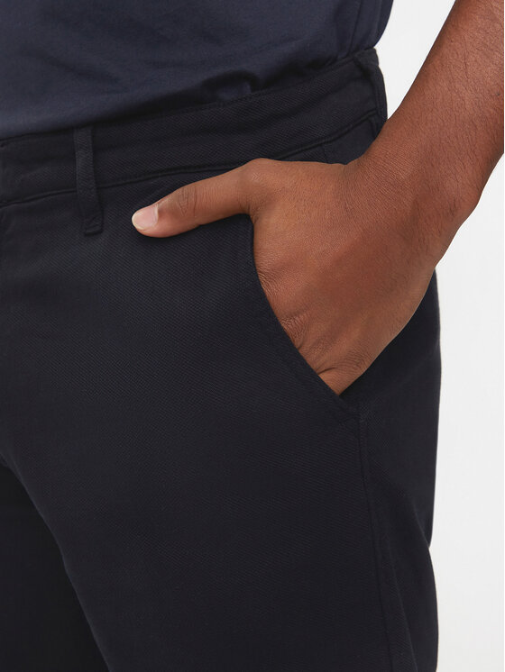Guess Guess Pantaloni din material M4BB16 WGHG1 Albastru Regular Fit