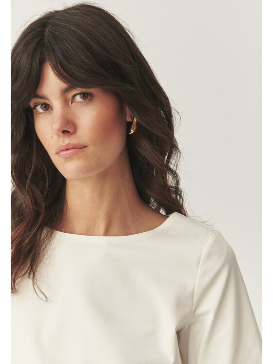 TATUUM Tatuum Bluzka MIKAJO Écru Classic Fit