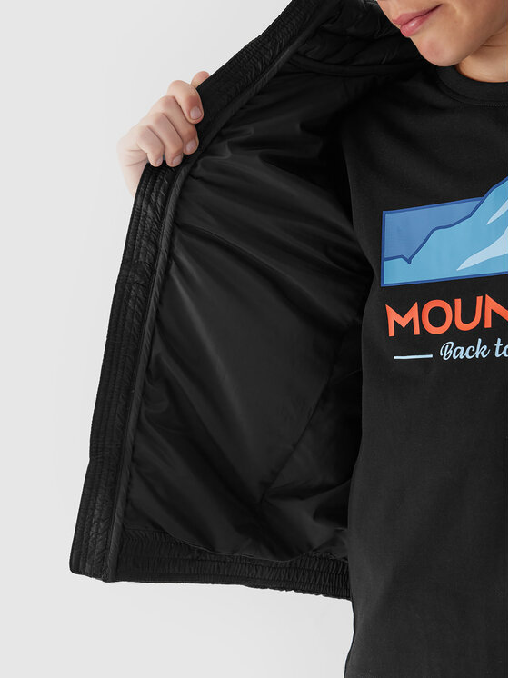 4F 4F Жилет 4FJAW23TVJAM040 Чорний Regular Fit