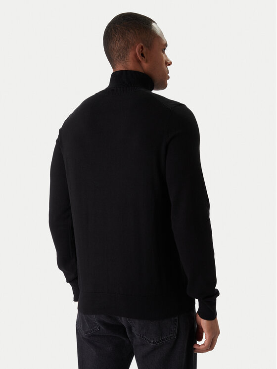 BOSS Boss Гольф Akiro S 50527573 Чорний Regular Fit