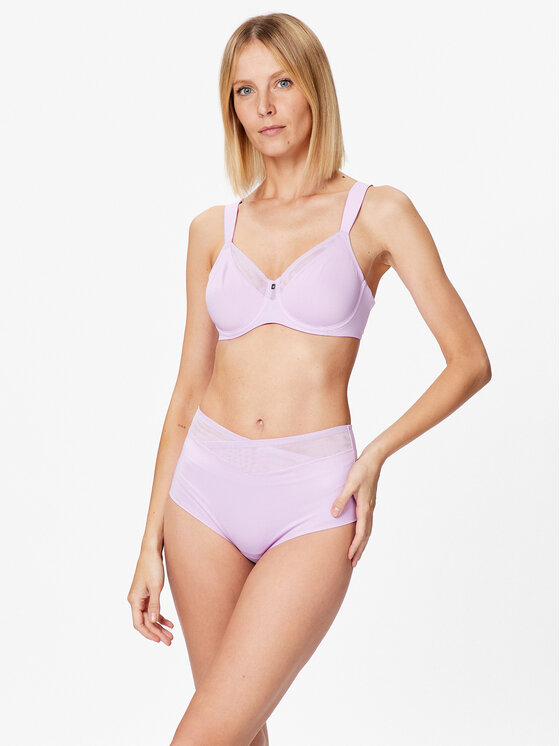 Triumph Triumph Biustonosz z fiszbiną True Shape Sensation 10186010 Fioletowy