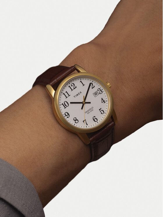 Timex Timex Годинник Easy Reader TW2W95500 Золотий