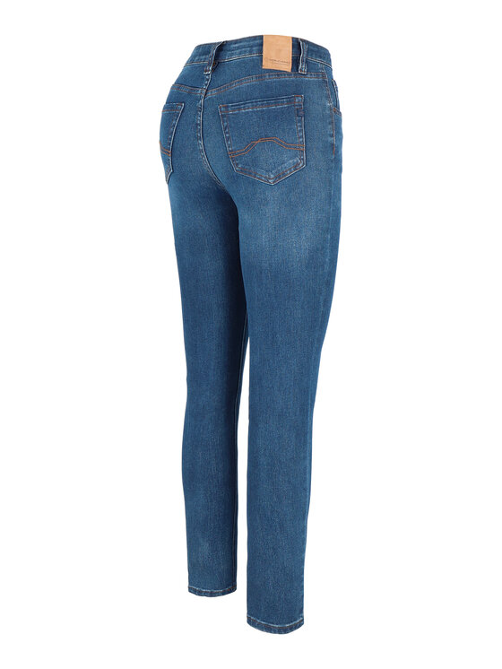 Volcano Volcano Jeansy D-LADY Niebieski Regular Fit