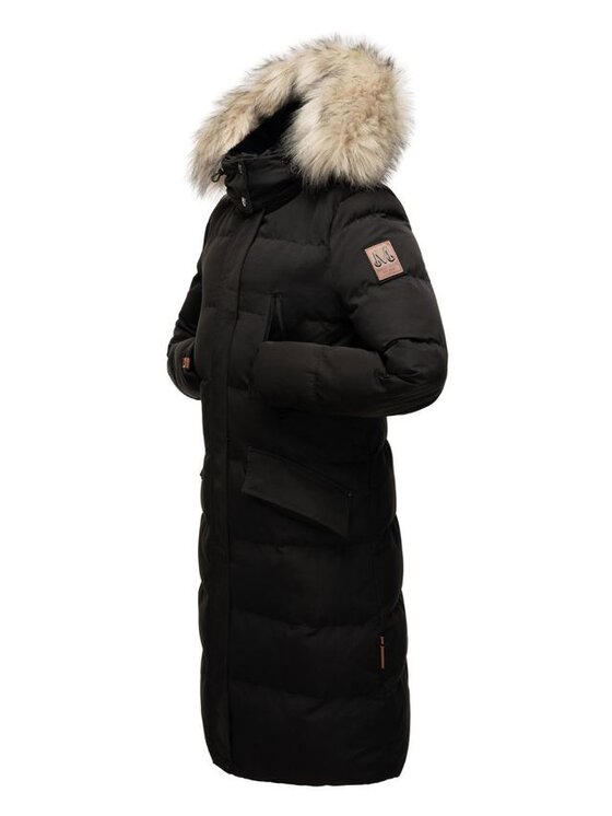 Marikoo Marikoo Kurtka zimowa Schneesternchen Czarny Casual Fit