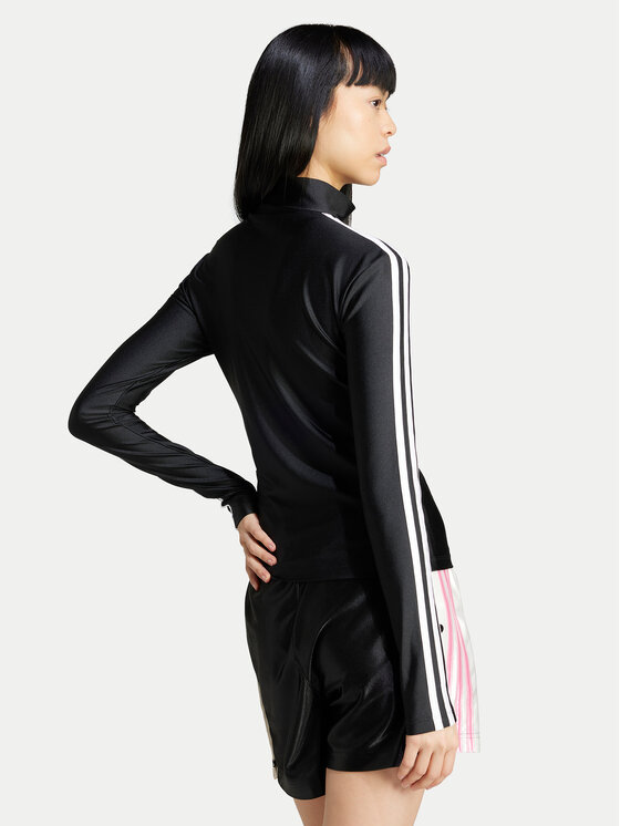 adidas adidas Blúz adicolor 3-Stripes IZ3200 Fekete Slim Fit