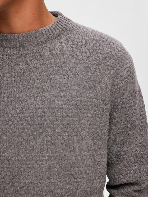 Selected Homme Selected Homme Maglione 16090155 Grigio Regular Fit