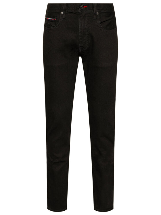 Tommy Hilfiger Tommy Hilfiger Τζιν Denton MW0MW15595 Μαύρο Straight Fit