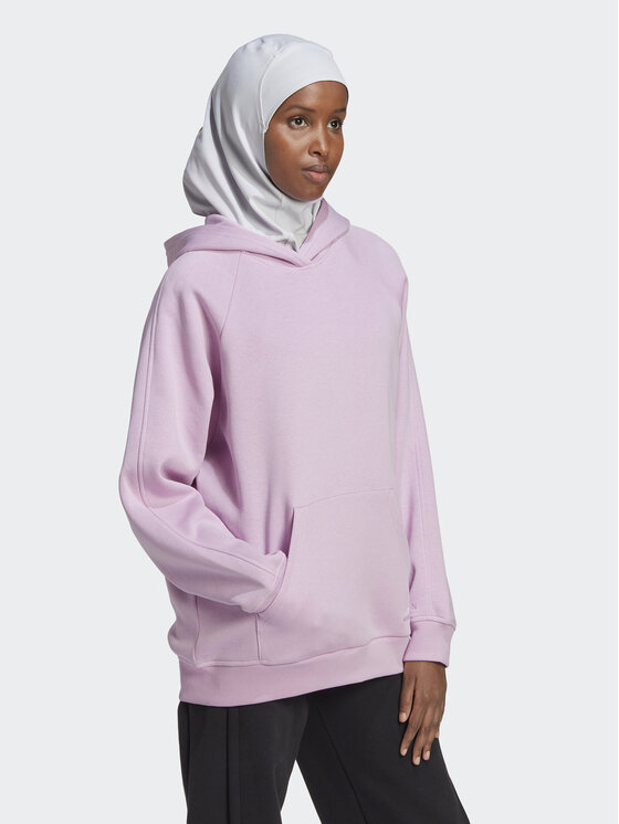 Felpa adidas grigia e rosa discount
