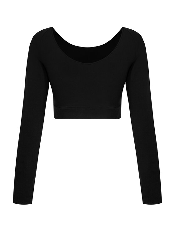 Magda Matyja Magda Matyja Bluzka SPORTY LONGSLEEVE Czarny Active Fit
