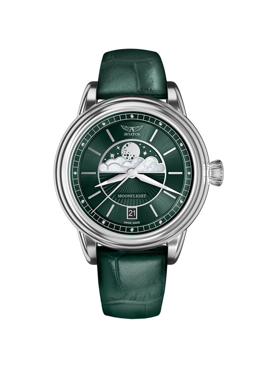 Aviator Aviator Orologio V.1.33.0.262.4 Verde