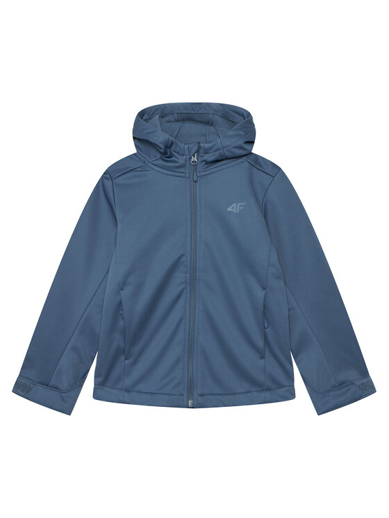 4F 4F Softshell jakna 4FJAW23TSOFM149 Plava Regular Fit