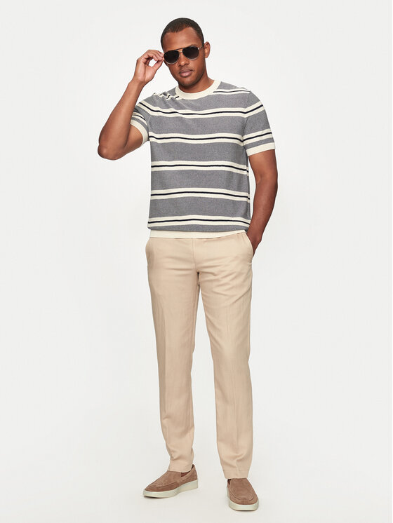 JOOP! JOOP! Chinosy Hank 30042199 Beżowy Slim Fit