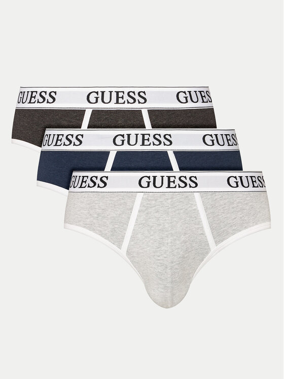 Guess Set Od 3 Para Muških Slip Gaća U4BG81 KCEJ0 Šarena