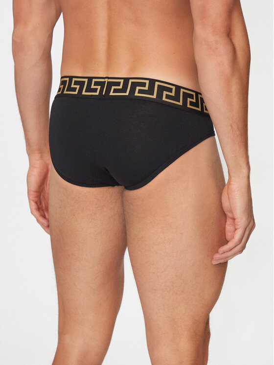 Versace Versace Komplet slipów AU10180 1A10011 Czarny