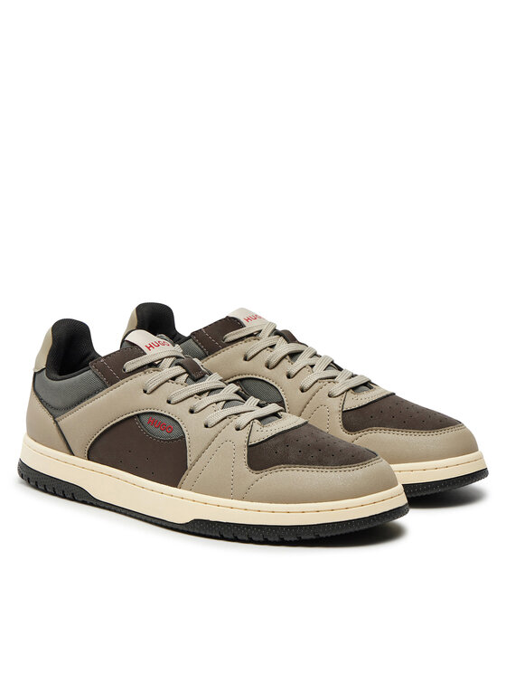 HUGO Hugo Sneakersy Hadrian 50529902 10266726 01 Brązowy