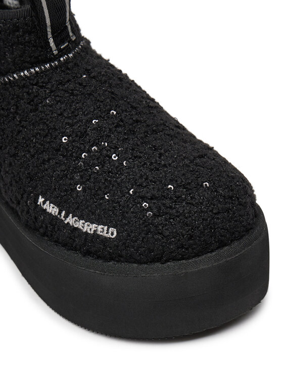 KARL LAGERFELD KARL LAGERFELD Botine KL48522W Negru