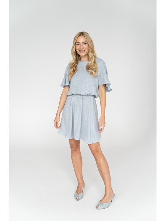 Me complete Me complete Sukienka letnia Sukienka Allegra light blue Niebieski Relaxed Fit
