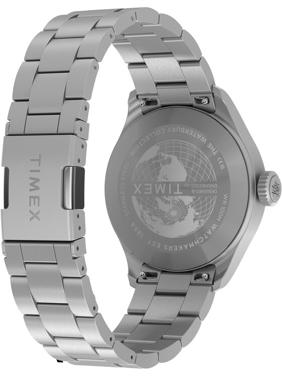 Timex Timex Hodinky TW2Y70300 Strieborná