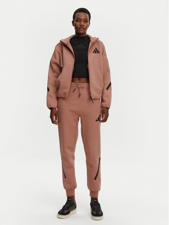 adidas adidas Sportinės kelnės Z.N.E. JD5995 Rožinė Regular Fit