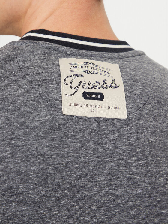 Guess Guess Džemper M5RQ12 KCLK2 Tamnoplava Regular Fit