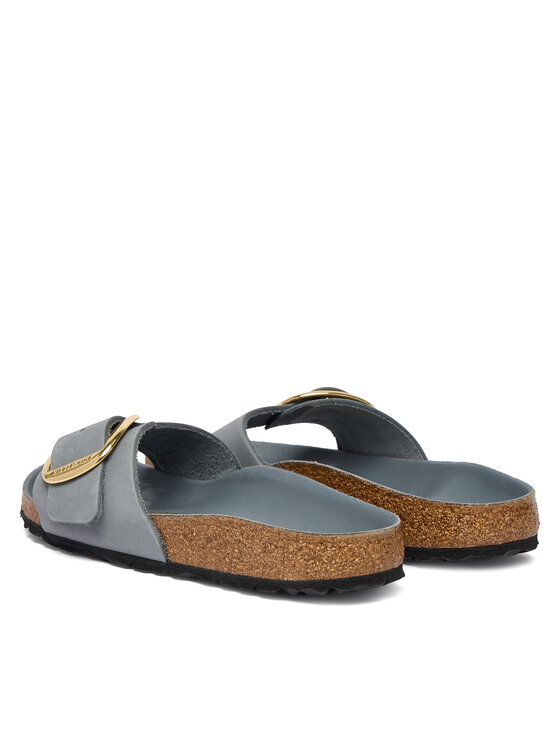 Birkenstock Birkenstock Nazouváky Madrid Big Buckle Hex 1032090 Šedá