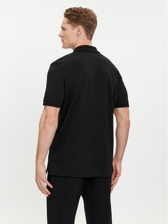 HUGO Hugo Polo Dalomino 50511721 Crna Regular Fit