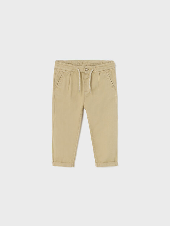 Mayoral Stoffhose - Kinderkleidung, Größe 6M Beige 1524