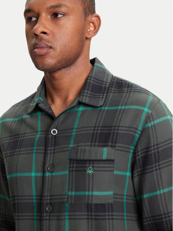 United Colors Of Benetton United Colors Of Benetton Pyjama 43UL4P00A Grün Regular Fit