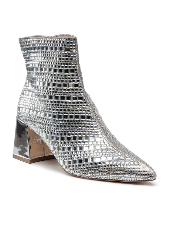 Steve Madden Steve Madden Bokacsizma Elaria-R SM11001624-02003-998 Ezüst