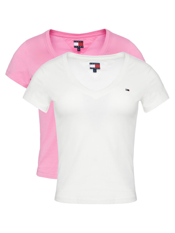 Tommy Jeans Tommy Jeans Marškinėlių komplektas DW0DW21367 Spalvota Slim Fit