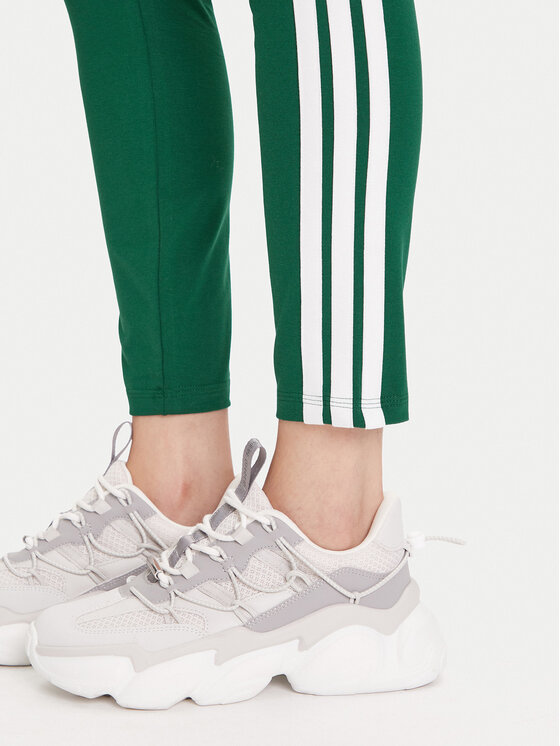 adidas adidas Leggings Essentials 3-Stripes KB7663 Verde Slim Fit