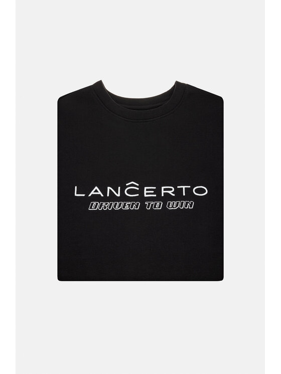 Lancerto Lancerto Bluza Everton BL073222000019 Czarny Regular Fit