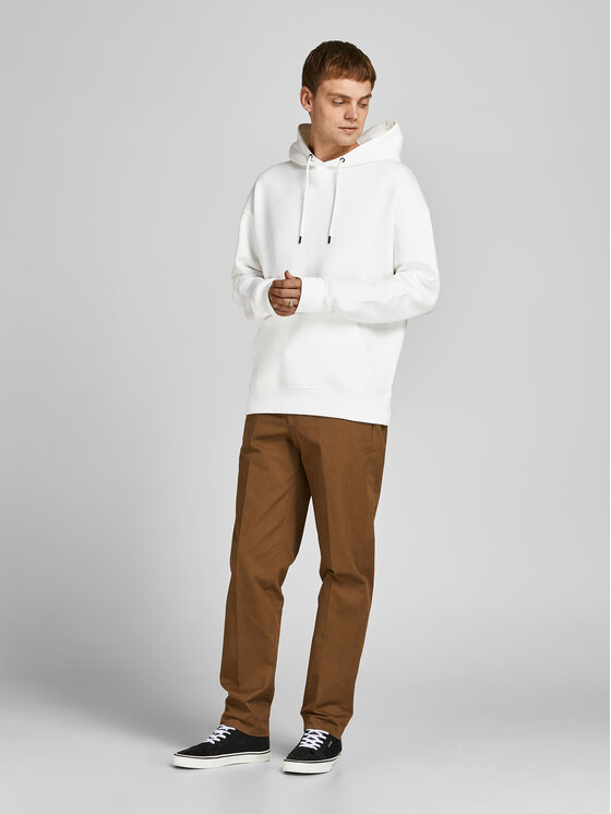 Jack&Jones Jack&Jones Felpa Star 12208157 Bianco Relaxed Fit