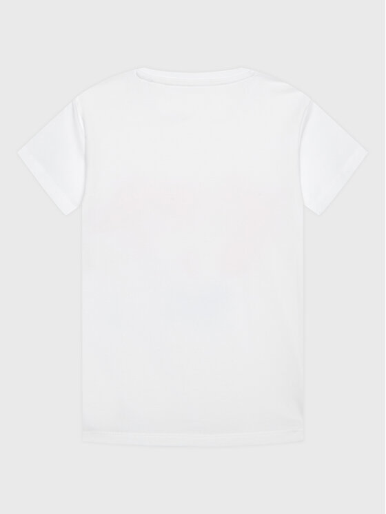 T-shirt J3RI28 K6YW1 Bianco Regular Fit