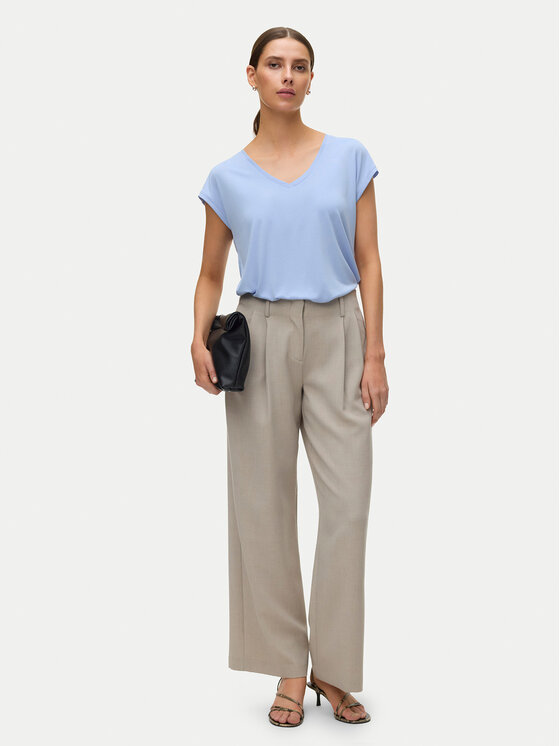 Vero Moda Vero Moda Футболка Filli 10247666 Блакитний Relaxed Fit