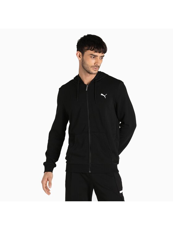 Puma Puma Bluza 847219 Czarny Regular Fit