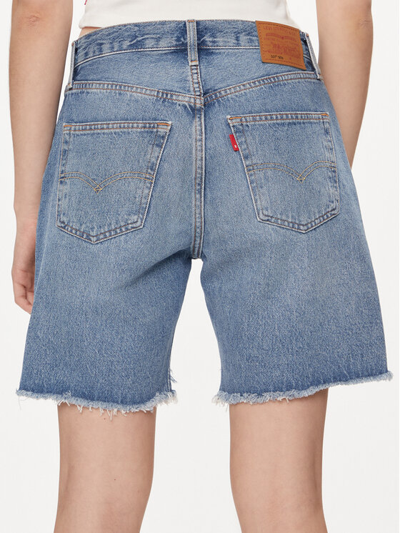 Levi's® Levi's® Jeans kratke hlače 501® 90's A1962-0020 Modra Loose Fit