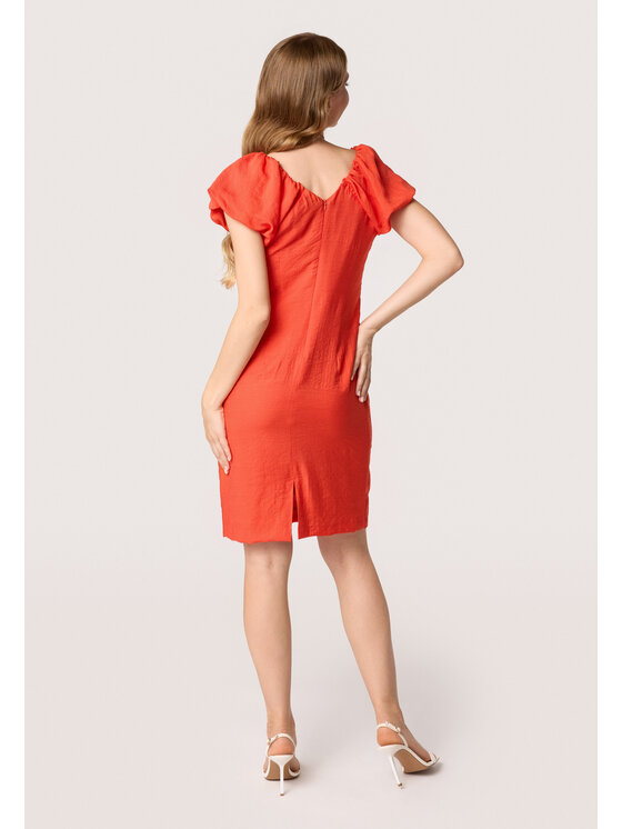 QUIOSQUE QUIOSQUE Sukienka codzienna Quiosque 4UB024401 Pomarańczowy Regular Fit