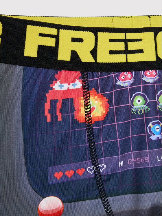 Freegun Freegun Bokseršorti Geek Gaming Arcade FGPA15/3/BM/SPA Pelēks