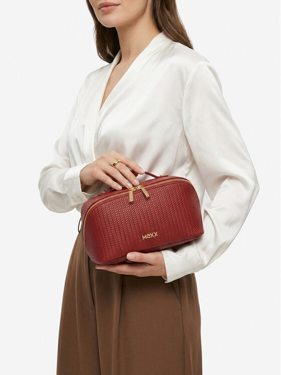 MEXX Kozmetická taštička CEO-MEXX-W1-001-SS26 Červená