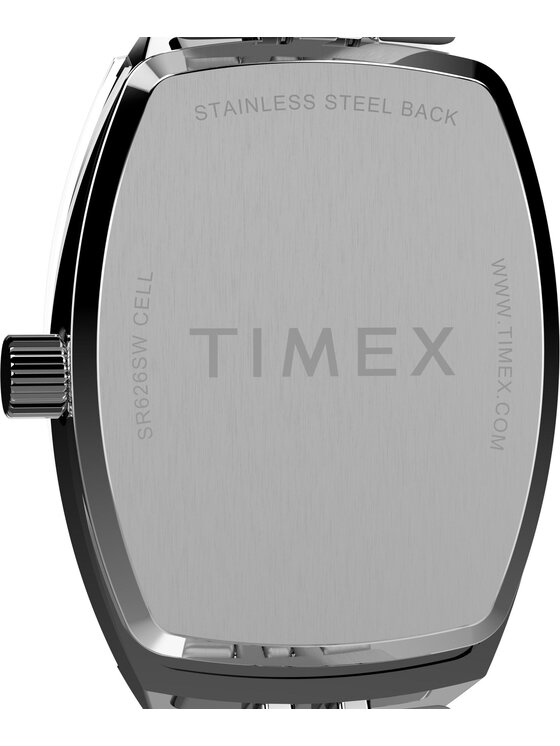 Timex Timex Zegarek TW2Y22500 Srebrny