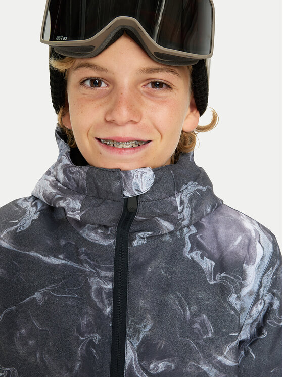 Quiksilver Quiksilver Snowboardjacke Mission Printed EQBTJ03223 Grau Regular Fit