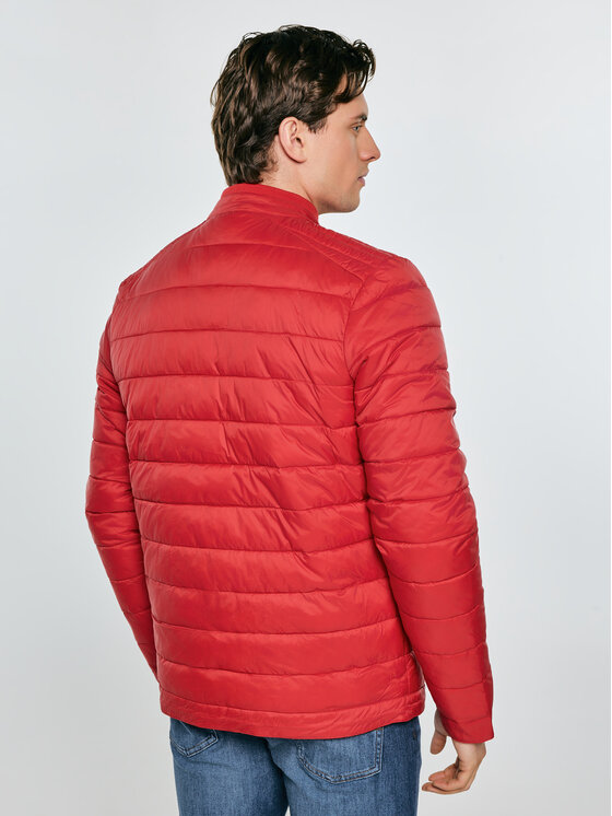 BIG STAR BIG STAR Kurtka zimowa KAMILOS Czerwony Basic Fit