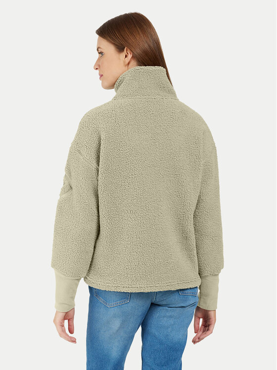 Didriksons Didriksons Флісовий реглан Mella 505446 Зелений Relaxed Fit