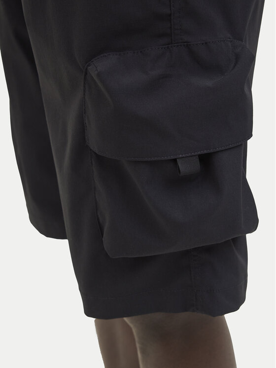 Jack & Jones Jack & Jones Szorty materiałowe Cole 12269386 Czarny Cargo Fit