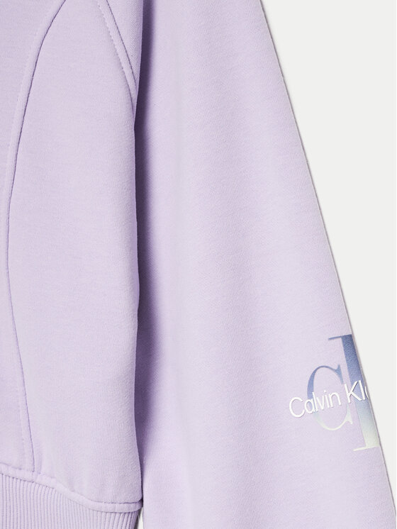 Calvin Klein Jeans Calvin Klein Jeans Felpa Gradient Monogram IG0IG02541 Viola Regular Fit
