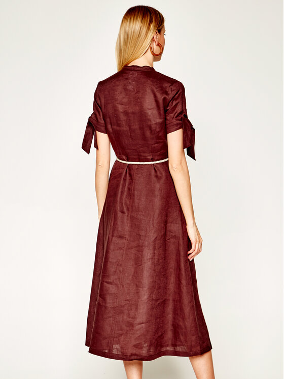 Vestito chemisier Manuela 22210420 Marrone Regular...