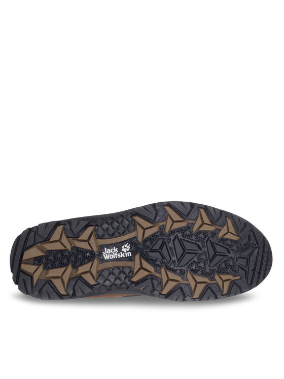 Jack Wolfskin Jack Wolfskin Trekking čevlji Vojo 3 Texapore Mid M 4042462 Rjava