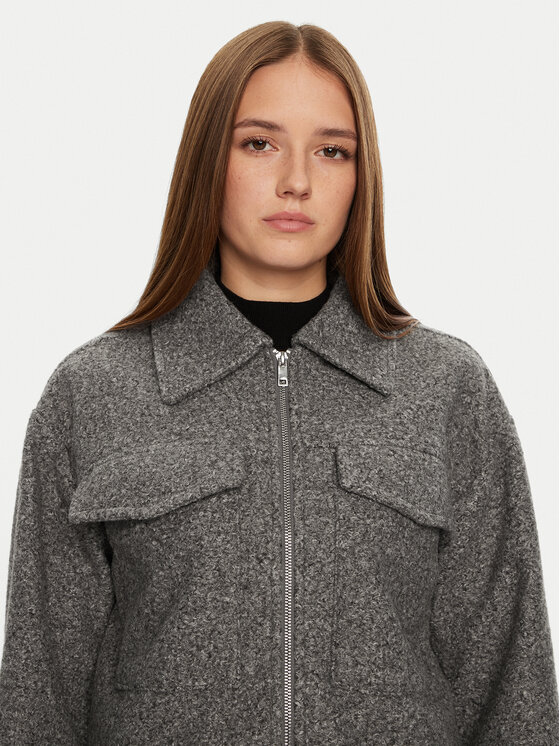 Brave Soul Brave Soul Prijelazna jakna LJK-IZAI Siva Regular Fit