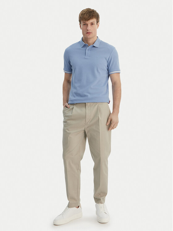 JOOP! Jeans JOOP! Jeans Polo majica 15 JJJ-17Amare 30046012 Svetlo modra Modern Fit